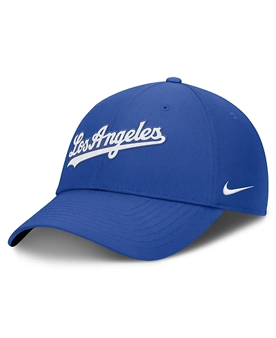 Nike Men's Royal Los Angeles Dodgers Club Uv Dri-fit Adjustable Hat