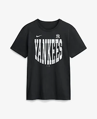 Nike Men's Black New York Yankees Camo Velocity Victor T-Shirt