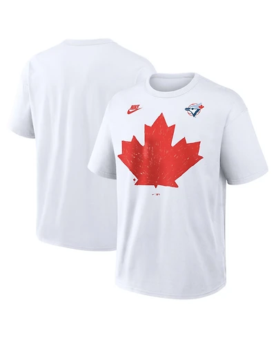 Nike Men's White Toronto Blue Jays Maple Leaf Local Max90 T-Shirt