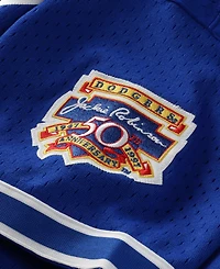 Mitchell & Ness Men's Hideo Nomo Royal Los Angeles Dodgers Big and Tall Cooperstown Collection Mesh Batting Practice Jersey