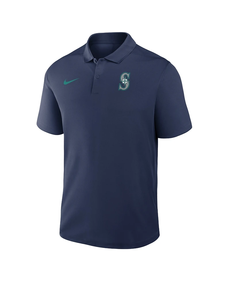 Nike Men's Navy Seattle Mariners Dri-fit Victory Polo Shirt
