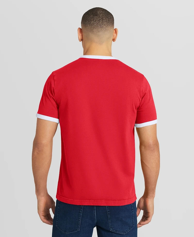 Darius Rucker Collection By Fanatics Men's Red St. Louis Cardinals Washed Ringer T-Shirt