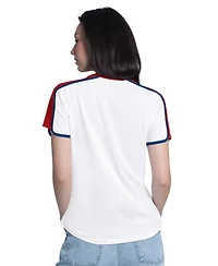 G-iii 4Her by Carl Banks Women's White Philadelphia Phillies First Lane Fashion T-Shirt
