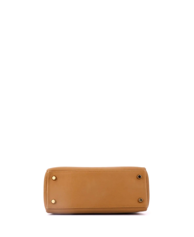 Pre-Owned HERMES Kelly 25 Handbag Swift with Gold Hardware
