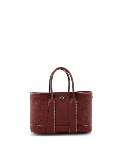 Pre-Owned HERMES 23 Neo Garden Party Tote Leather