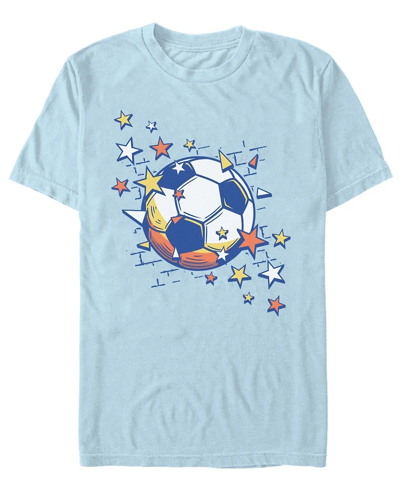 Fifth Sun Men's Soccer Ball Graphic T-Shirt