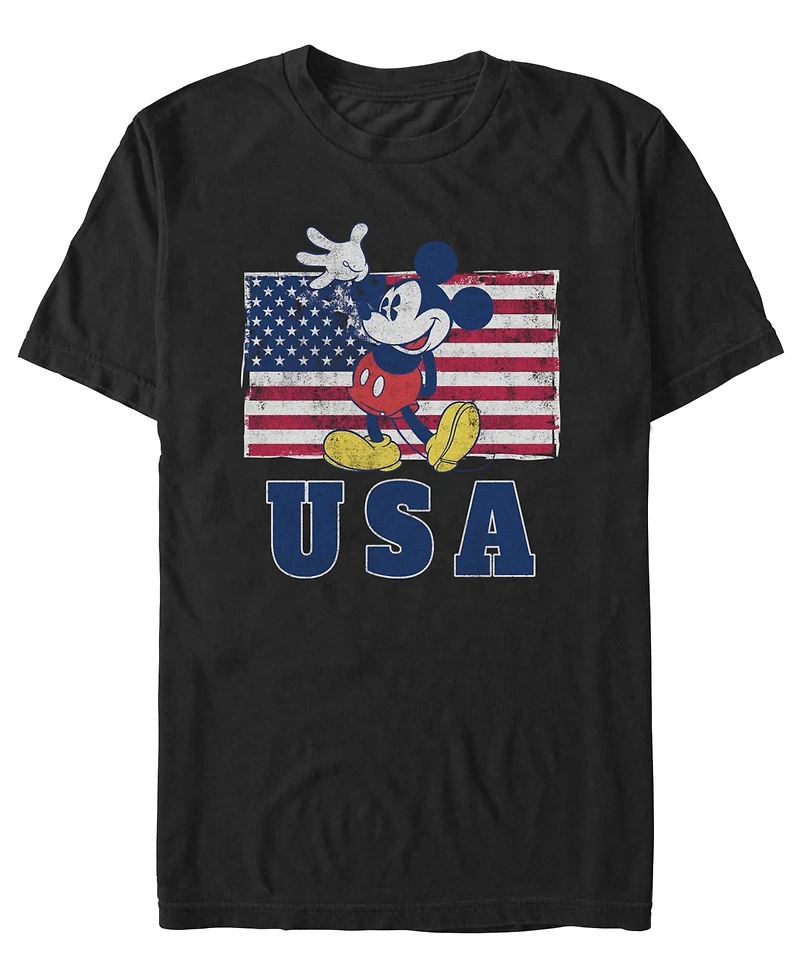 Fifth Sun Men's Merica Mickey Graphic T-Shirt