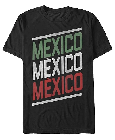 Fifth Sun Men's Mexico Slant Graphic T-Shirt