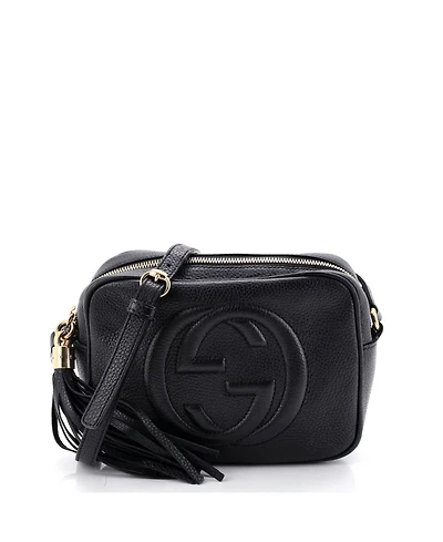 Pre-Owned Gucci Small Soho Disco Crossbody Bag Leather