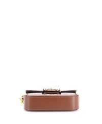 Pre-Owned Gucci East West Horsebit 1955 Shoulder Bag Gg Coated Canvas with Leather