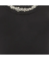 Pre-Owned Dolce & Gabbana Women's Stretch Knit Beaded Top