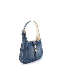 Pre-Owned Gucci Small Jackie 1961 Hobo Denim