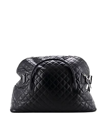 Pre-Owned Saint Laurent Es Giant Travel Bag Quilted Leather