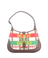 Pre-Owned Gucci Small 100 Jackie 1961 Hobo Limited Edition Canvas