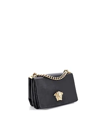 Pre-Owned Versace Small Palazzo Medusa Sultan Shoulder Bag Leather