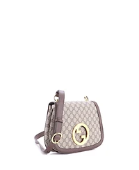 Pre-Owned Gucci Medium Blondie Nm Top Handle Bag Gg Coated Canvas