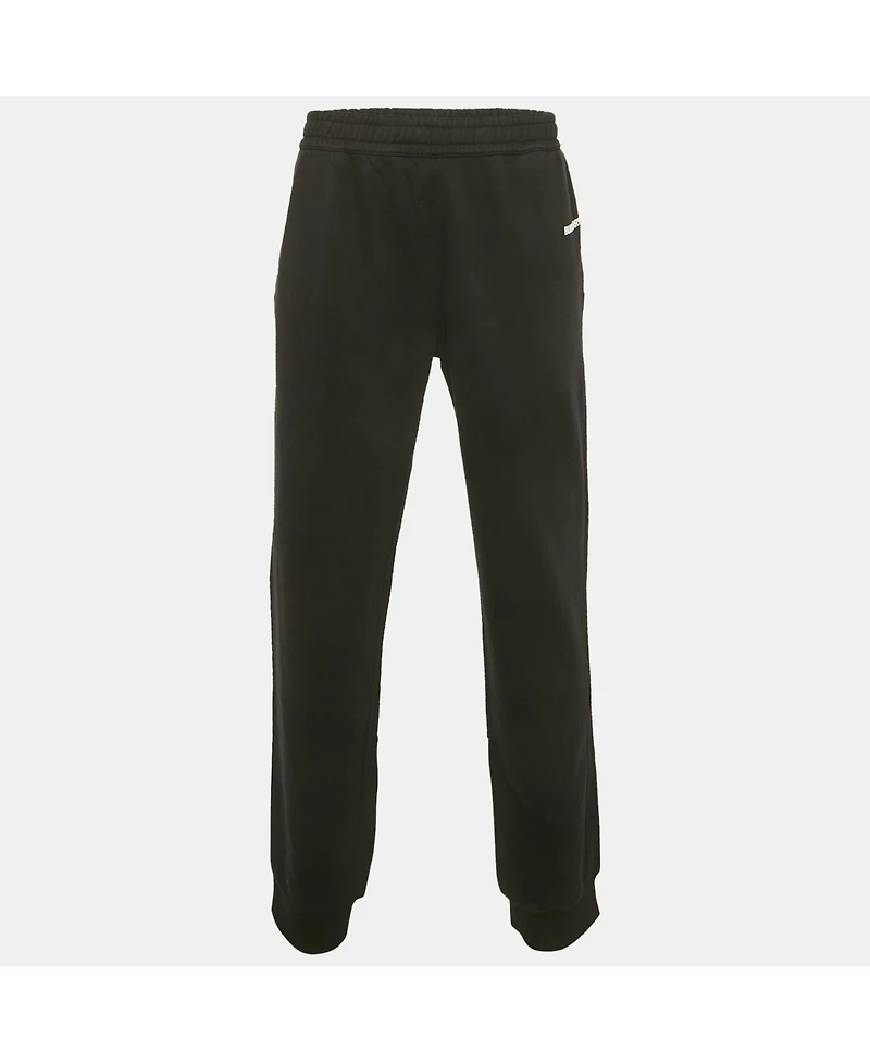 Pre-Owned Burberry Men's Logo Print Cotton Joggers