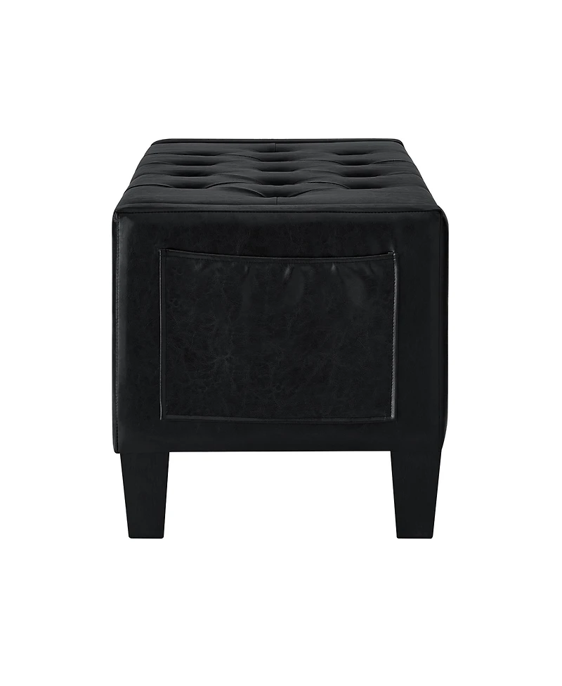 Flynama Linen Storage Ottoman Bench