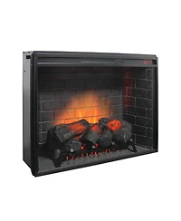 Streamdale Furniture 33" Infrared Electric Fireplace Insert with Removable Trim and Touch Panel