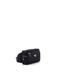 Pre-Owned Prada Small Zip Waist Bag Tessuto