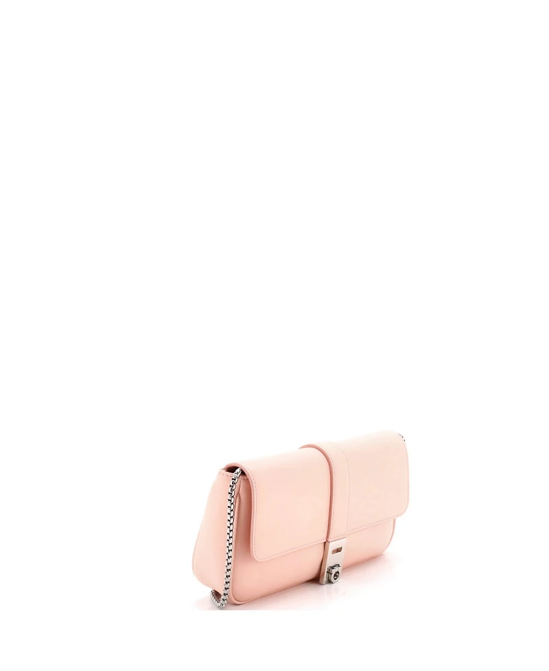 Pre-Owned Salvatore Ferragamo Mini Gancini Archive Flap Chain Crossbody Bag Leather