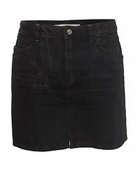 Pre-Owned Givenchy Women's Denim Marble Washed Mini Skirt