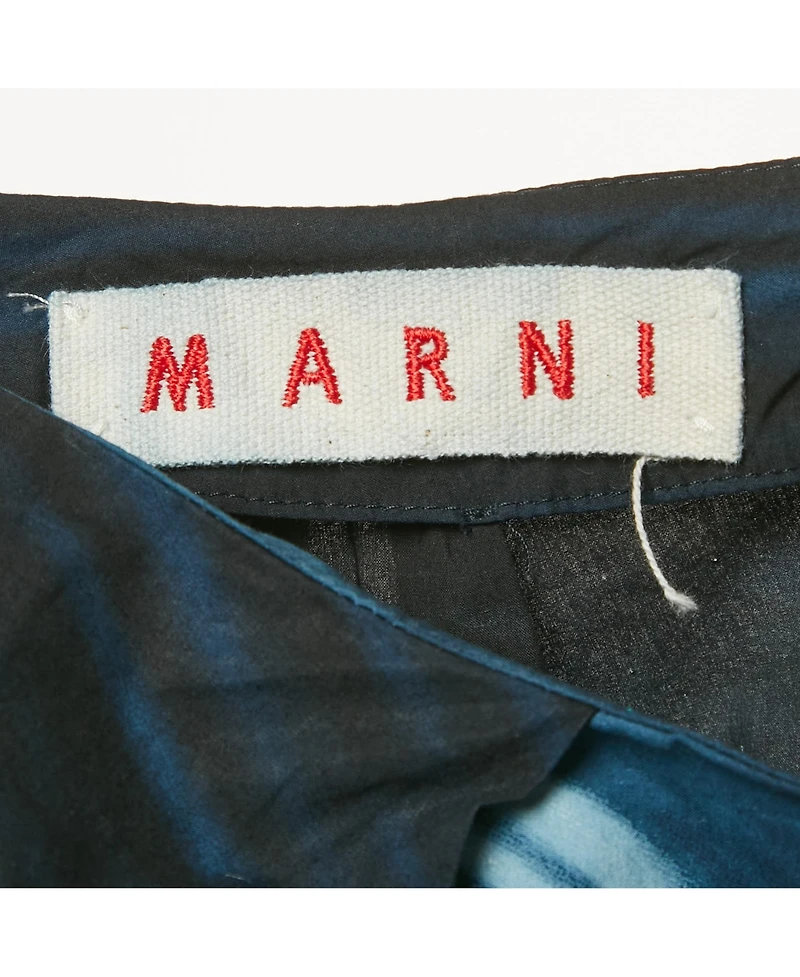 Pre-Owned Marni Women's Printed Cotton Pencil Skirt
