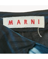 Pre-Owned Marni Women's Printed Cotton Pencil Skirt