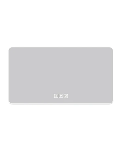 Busdays 48 x 24 Inch Led Bathroom Mirror Corrosion Resistant 3 Color Dimmable Backlit with One Touch Demist Function