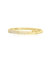 The Lovery Cz Confetti Bangle 14K Gold-Plated Sterling Silver