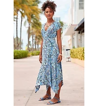 Lascana Women's Handkerchief Hem Dress