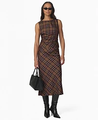 Joe's Jeans Women's The Meg Plaid Sleeveless Top
