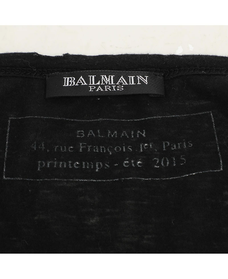 Pre-Owned Balmain Men's Cotton Knit Sweater