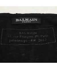 Pre-Owned Balmain Men's Cotton Knit Sweater