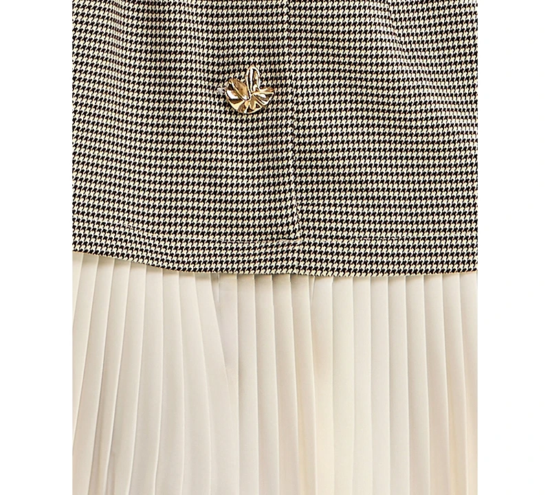 Seni & Cade Juniors' Collared Blazer Dress