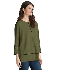 Jones New York Women's Crewneck Tunic