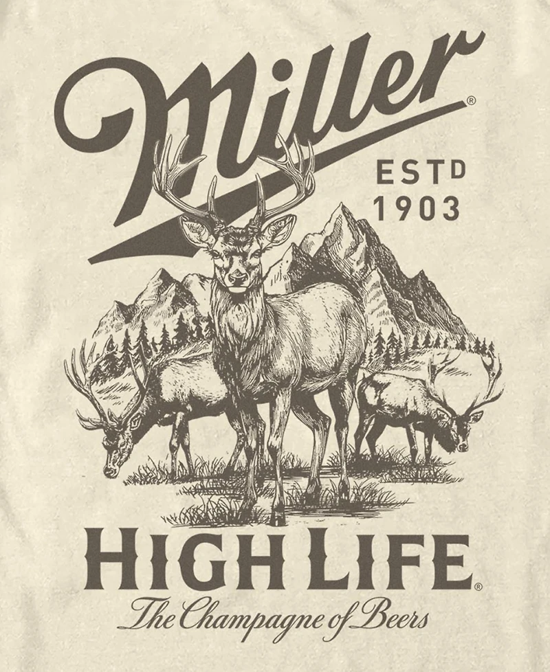 Fifth Sun Men's Miller Miller Field Deer T-Shirt
