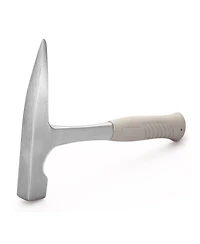 Xdovet Steel Rock Pick Hammer Pointed Tip Geological Mining Masonry Tool