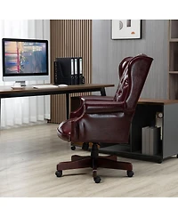 Streamdale Furniture Executive Ergonomic Pu Leather Office Chair