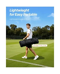 Vevor Lacrosse Goal Net Portable Backyard Training Equipment Carry Bag