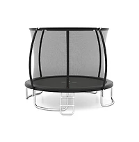 Ruie 12 ft Outdoor Heavy-Duty Recreational Trampoline with Safety Enclosure Net
