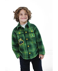John Deere Little Boys Fleece Lined Shacket