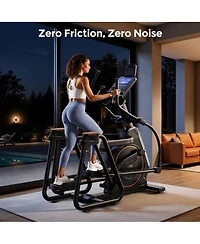 Fed Fitness EM4 Suspension Elliptical Machine, Ultra Commercial Grade Trackless, 32 Resistance, Heavy Duty Gym Trainer