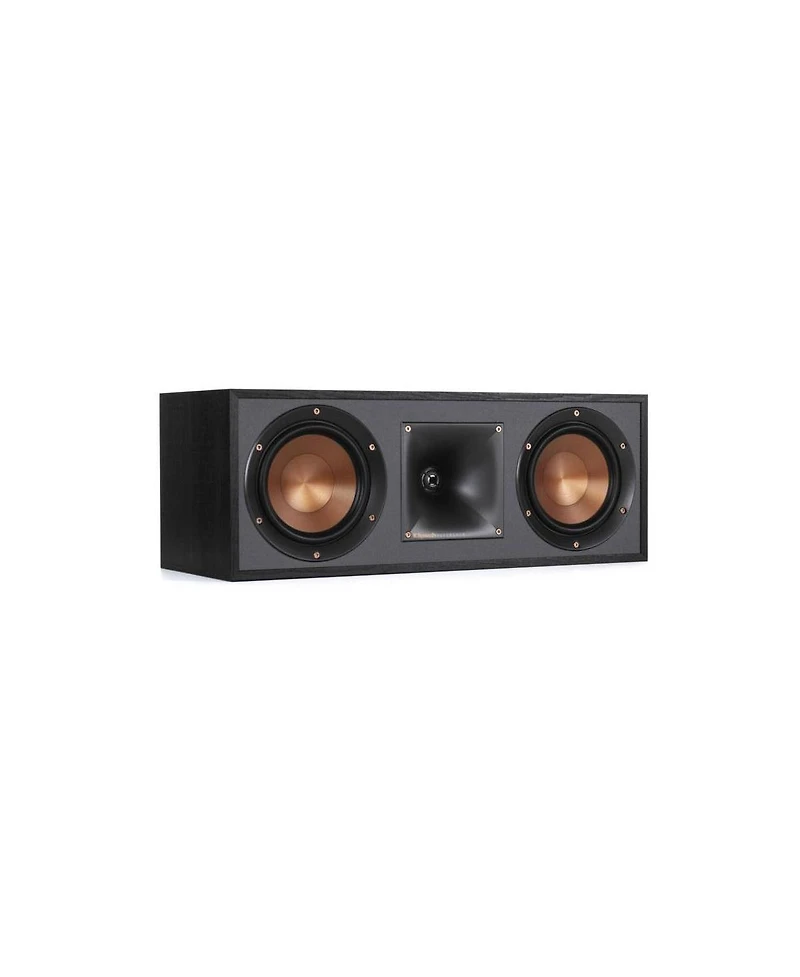 Klipsch Reference R-52C Two-Way Center Channel Speaker, Textured Wood Grain Vinyl