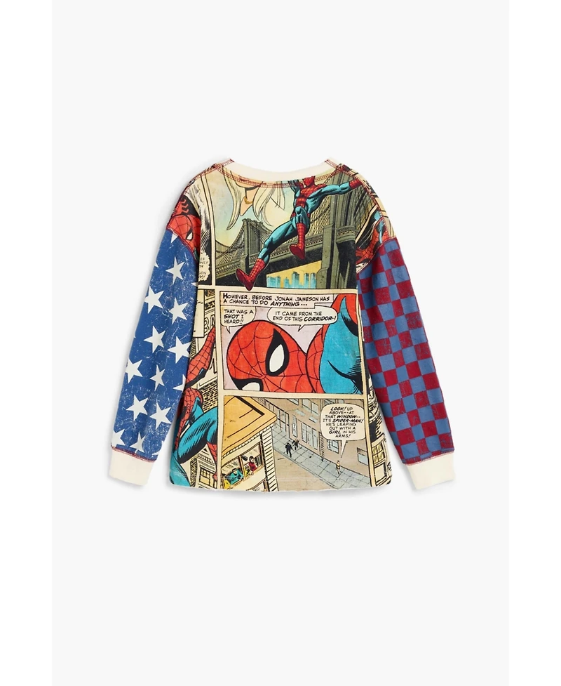 Desigual Boys's (3-14) Marvel comic print T-shirt