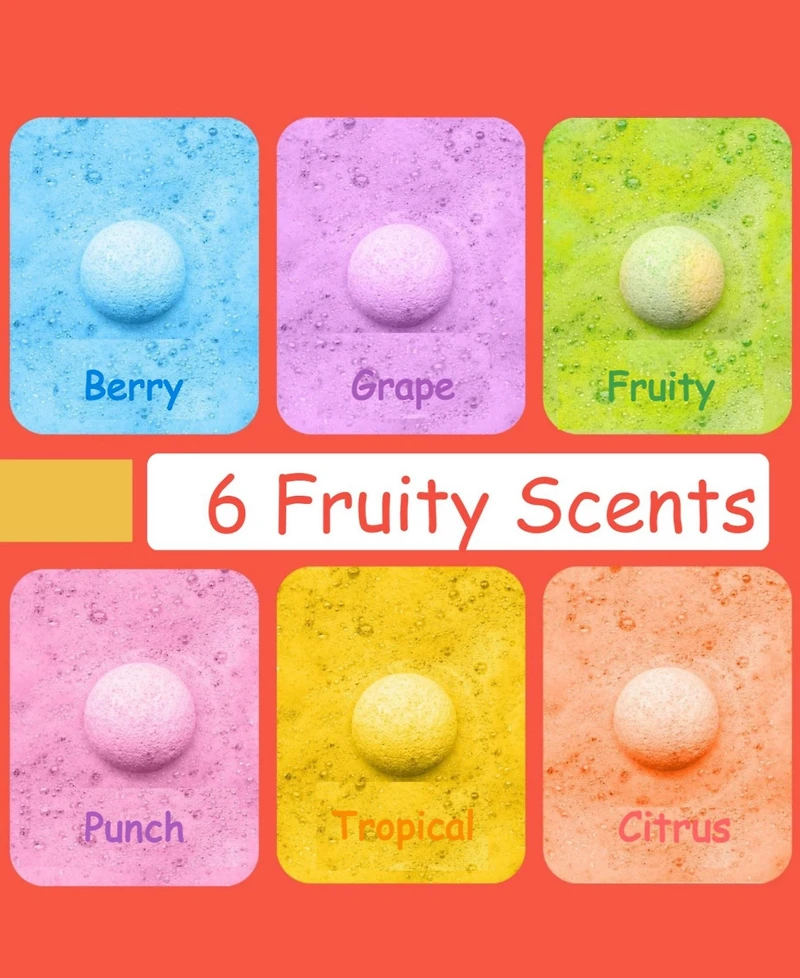Lovery 12-Pc. Unicorn Bath Bombs Gift Set with Surprise Toy
