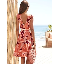 Lascana Women's Printed A-Line Dress
