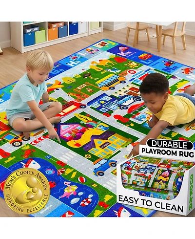 Quokka Baby Mats for Playtime & Activities for Babies 6-12 Months - Super Soft Baby Floor Play Mats for Toddlers 1-3