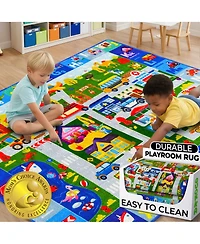 Quokka Baby Mats for Playtime & Activities for Babies 6-12 Months - Super Soft Baby Floor Play Mats for Toddlers 1-3