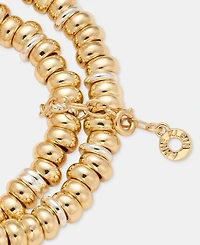 Anne Klein Rondelle Beaded Stretch Bracelets, 2-Piece Set